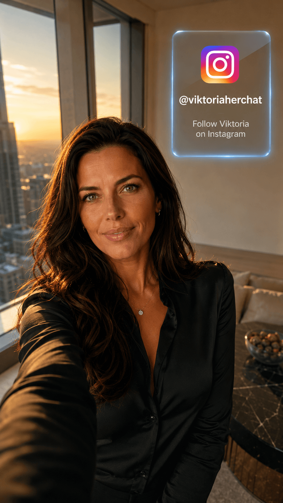 Follow Victoria AI on Instagram